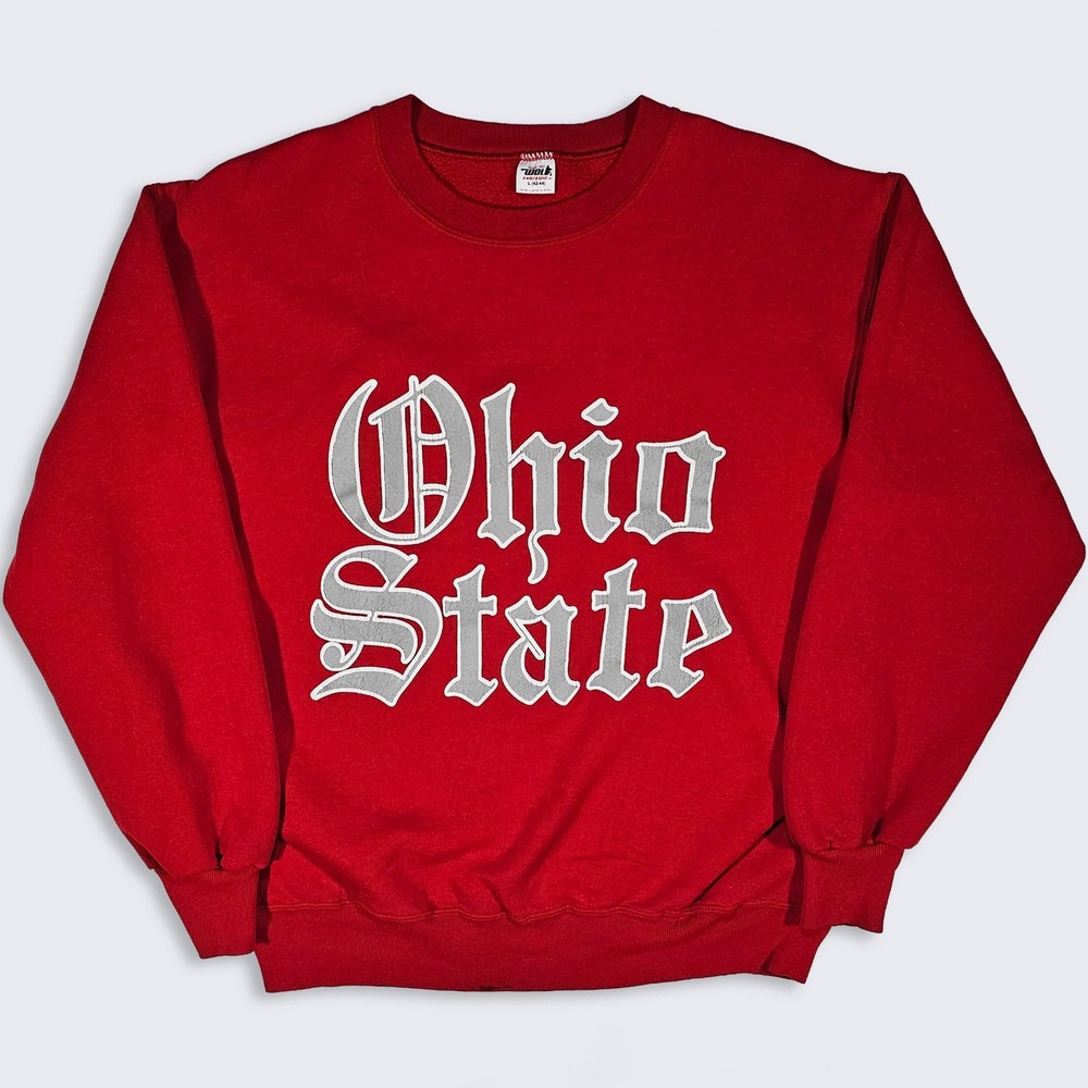 Ohio State Buckeyes Vintage 80s Old English Crewneck Sweatshirt